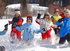 ropa niños en nieve