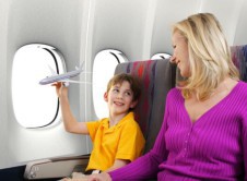 viajar con niños en avion