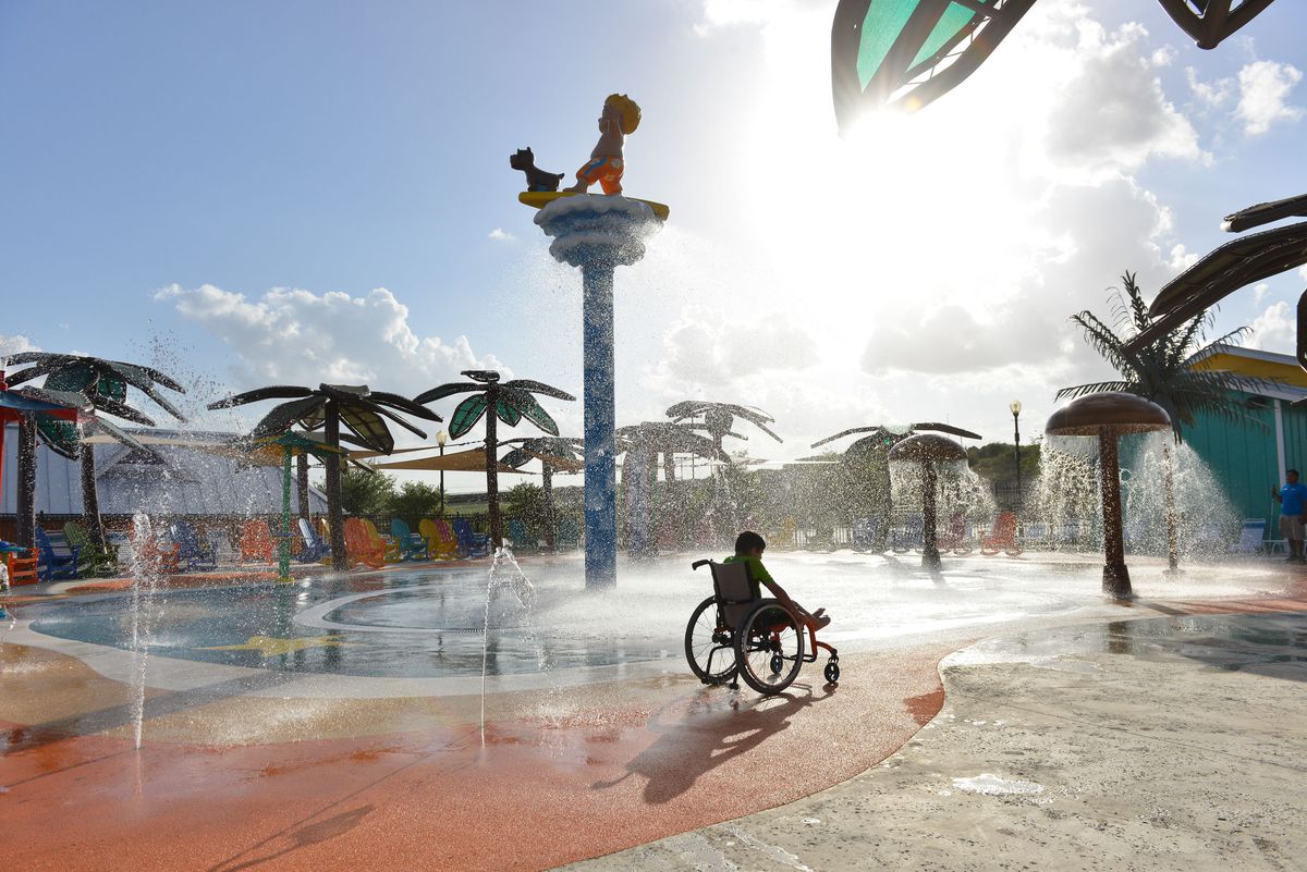 Morgan’s Inspiration Island, un parque acuático para niños con capacidades diferentes