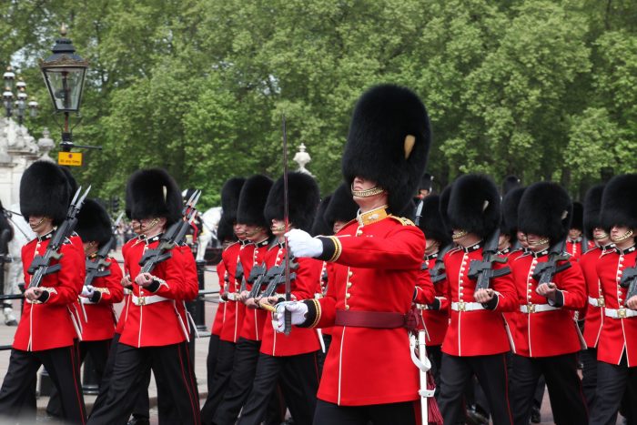 Cambio de guardia en Londres