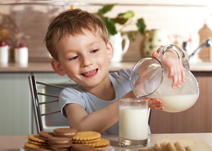 Nutrición infantil: Alimentos ricos en calcio