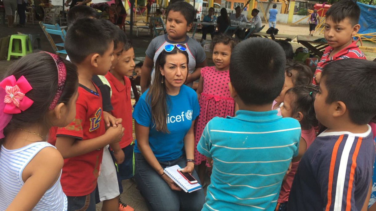 Cinco millones de niños afectados por el terremoto de México