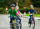 Niños en bicicleta: medidas de seguridad