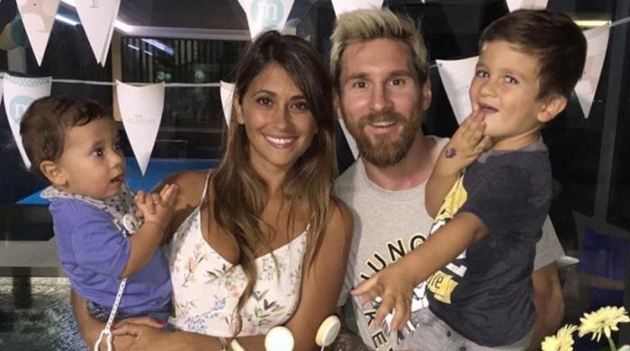 Messi y Antonella