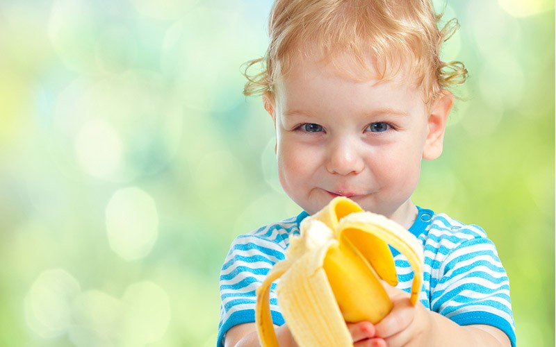 Nutrición infantil: Alimentos ricos en potasio