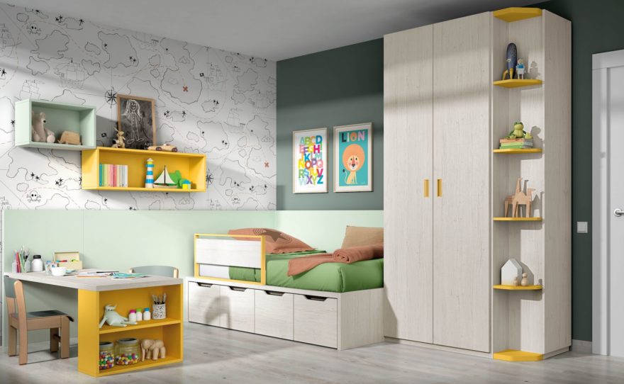Metáfora Narabar etiqueta 4 muebles que no deben faltar en una habitación infantil