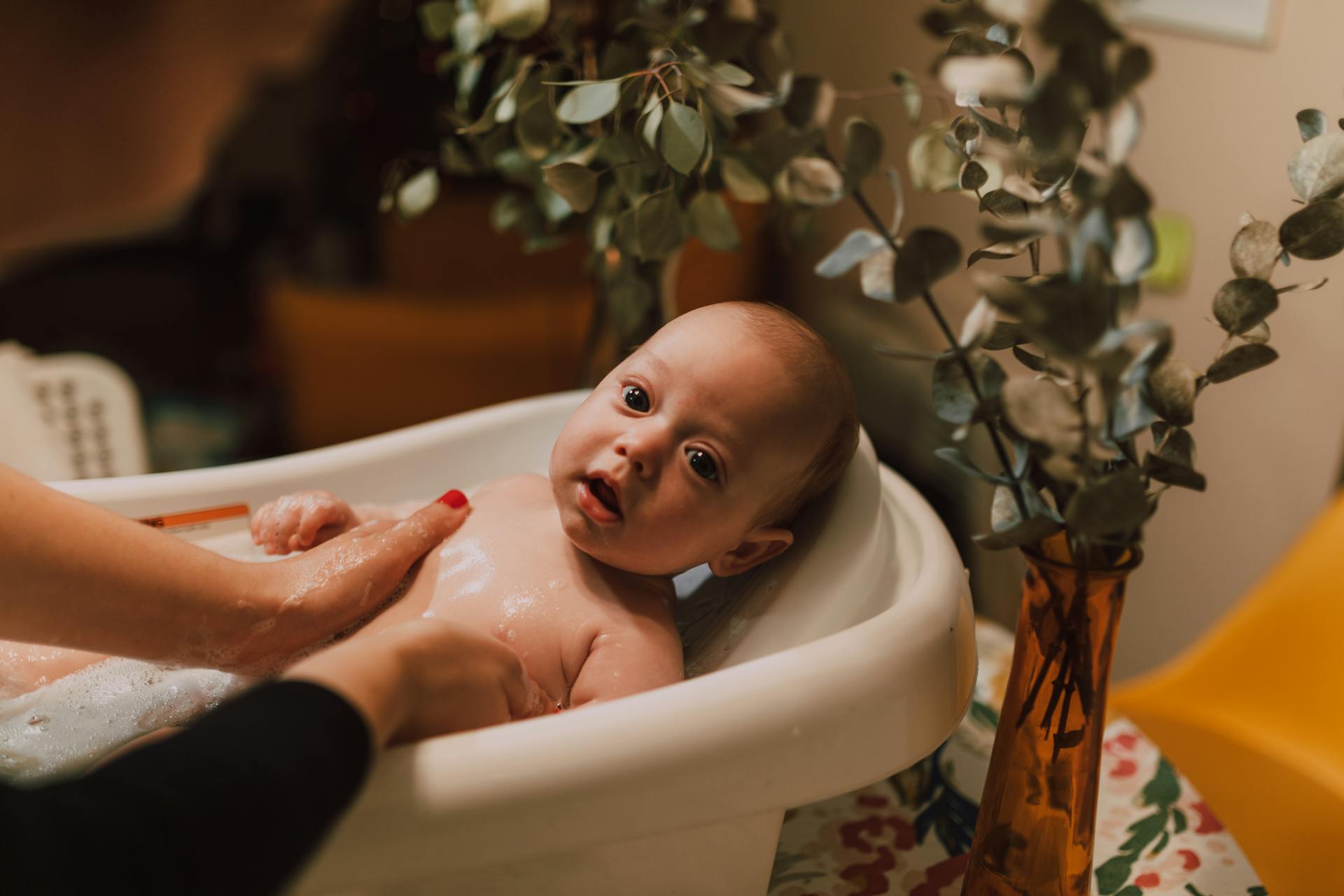 Tipos De Baneras Para La Hora Del Bano Del Bebe