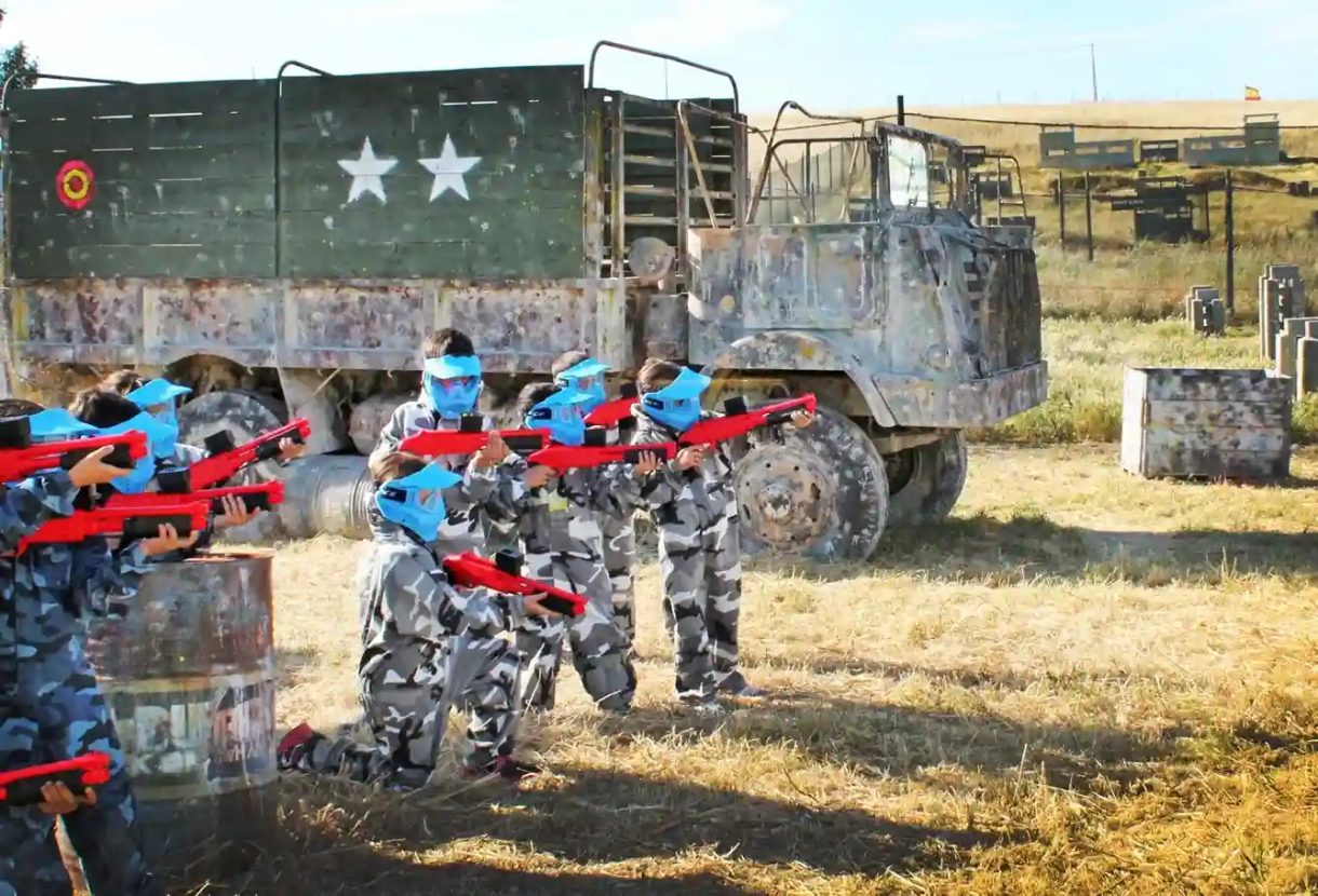 Paintball en Madrid: la actividad que gusta por igual a niños y adultos