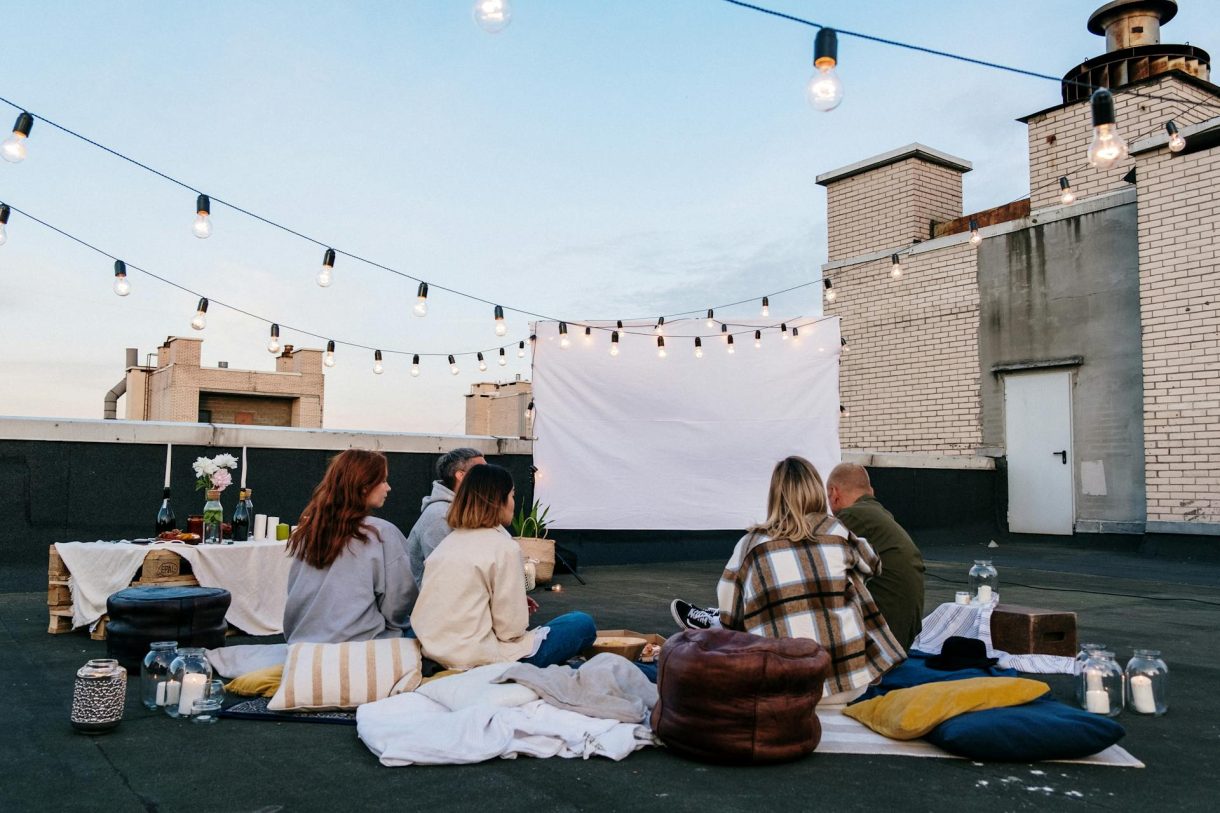 Sesiones de cine al aire libre: 5 consejos para familias con niños