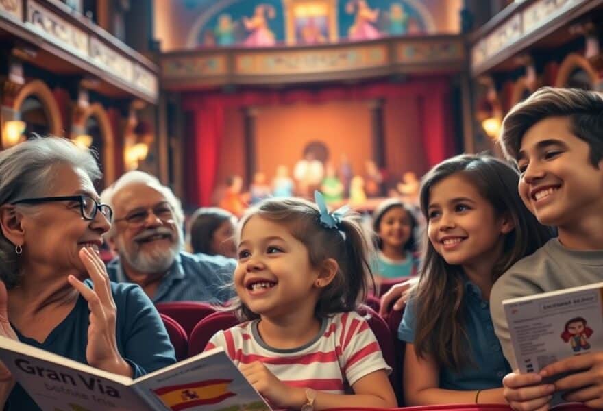 Actividades culturales para niños en España: musicales y teatros infantiles