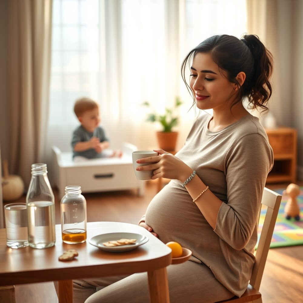 Cómo manejar las náuseas matutinas