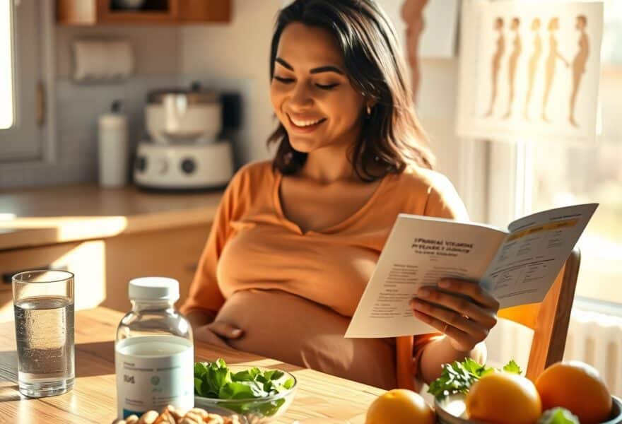 Importancia de las vitaminas prenatales