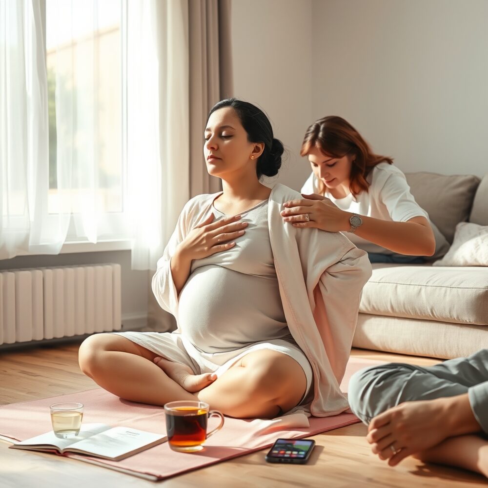 Cómo manejar el estrés y la ansiedad en el embarazo