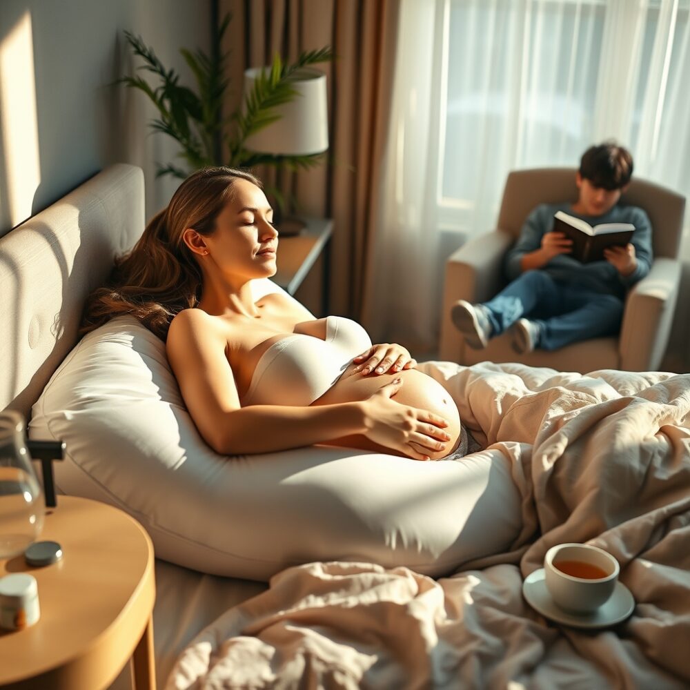 Importancia del descanso y el sueño en el embarazo