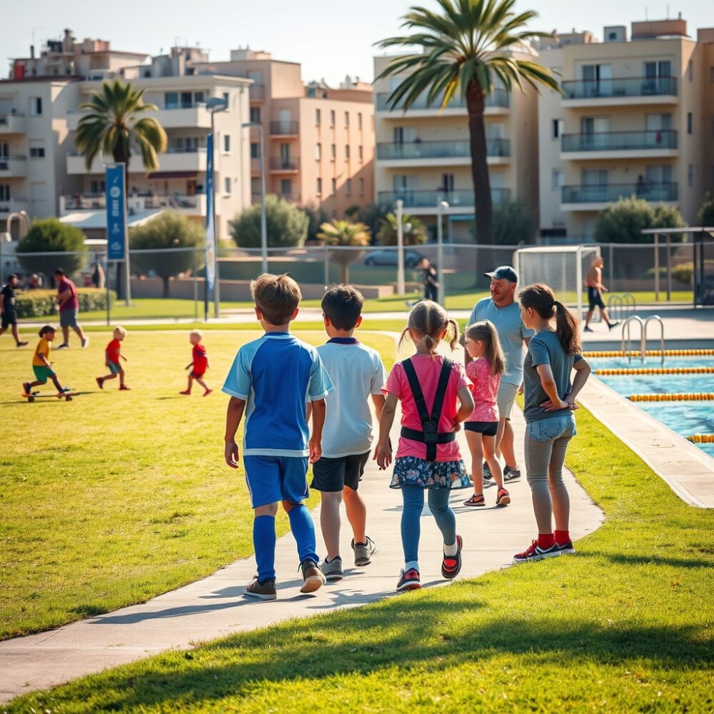 Actividades deportivas para niños en España durante el fin de semana