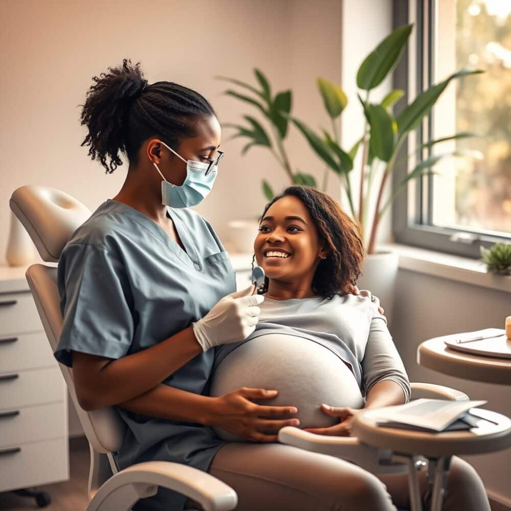 Cuidados dentales durante el embarazo