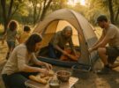Acampada en familia con niños pequeños: guía para no morir en el intento