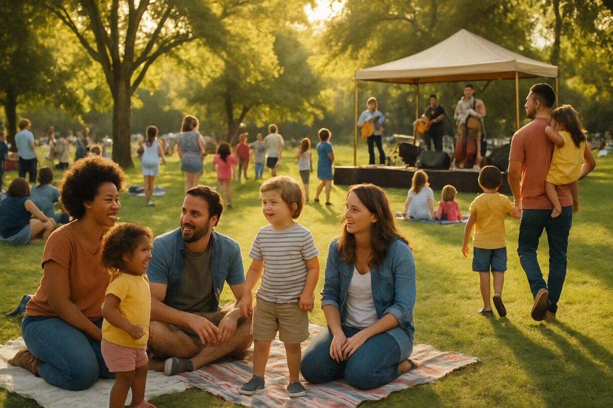 Planes con niños en festivales familiares: música, teatro y aire libre