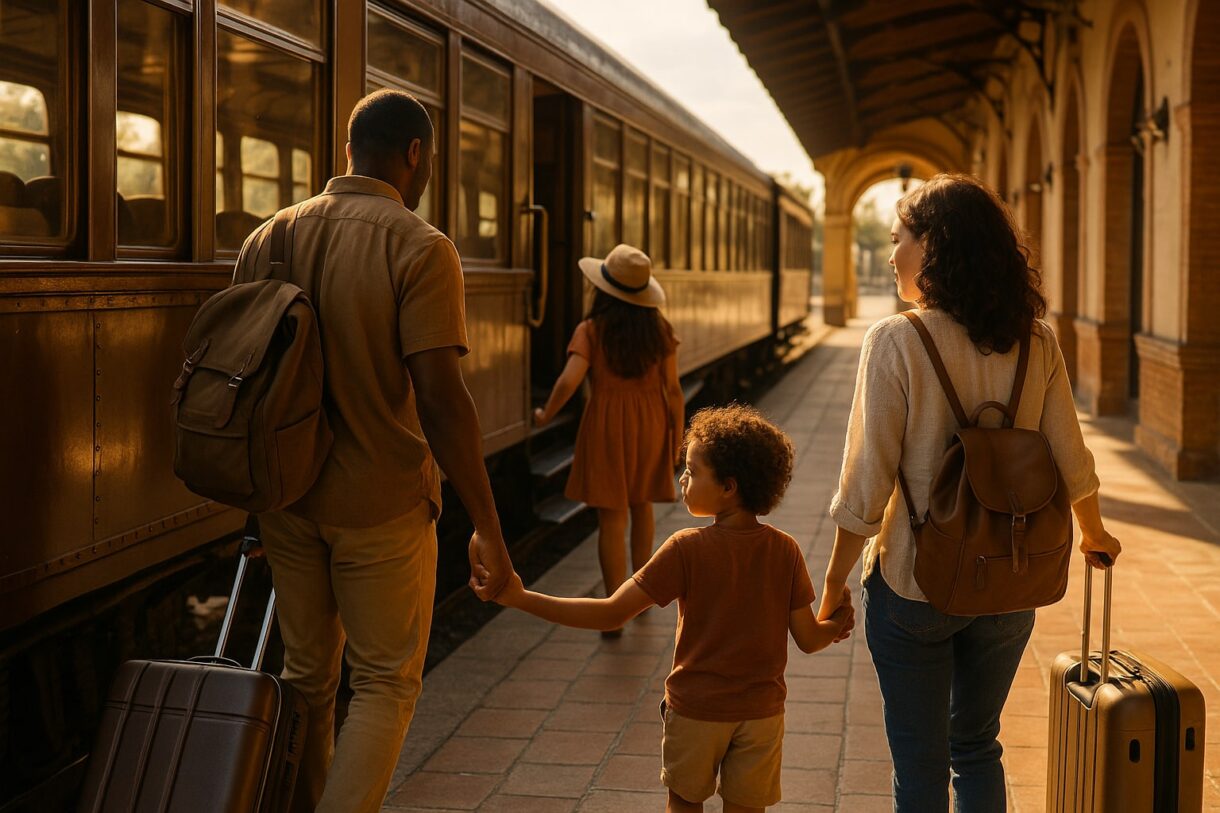 Trenes turísticos en España para viajar con niños: rutas con encanto