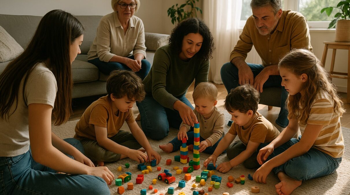 Planes con primos: ideas para reuniones familiares con niños de edades muy distintas