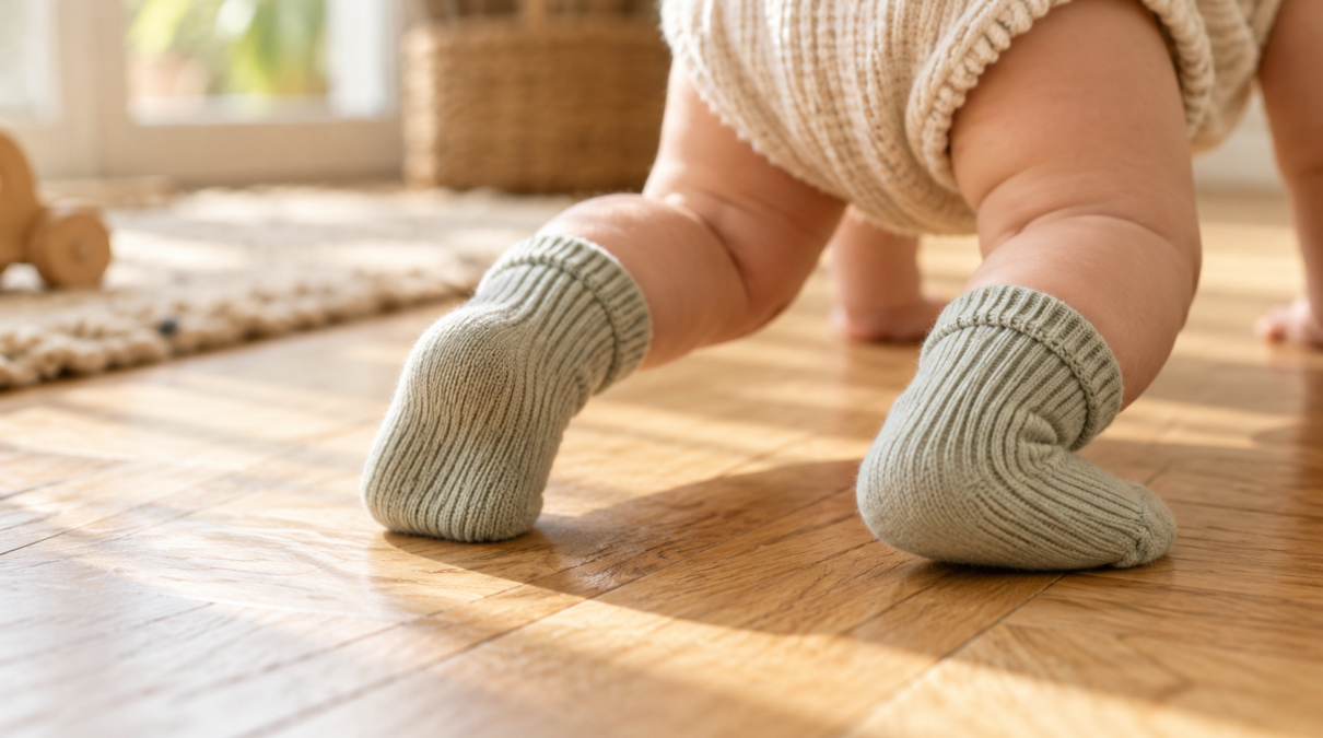 Calcetines de bebé: cómo elegirlos bien en cada etapa