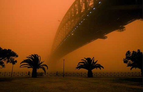 El colmo de los males: ¿la tormenta de arena en Australia es radioactiva?