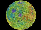 Presentado el mapa más completo de los cráteres de la Luna