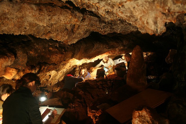 Hallada una punta de lanza del Paleolítico Superior