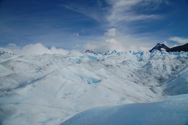 Los glaciares están perdiendo bastante agua