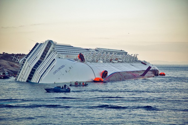 Posible desastre ecológico del Costa Concordia