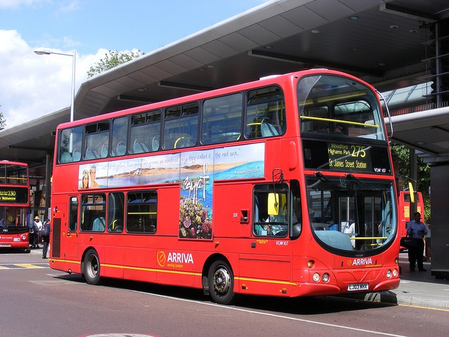 Autobús ecológico en Londres