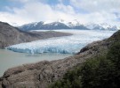 El Glaciar Grey, uno de los más impresionantes