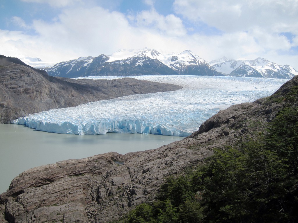 El Glaciar Grey, uno de los más impresionantes