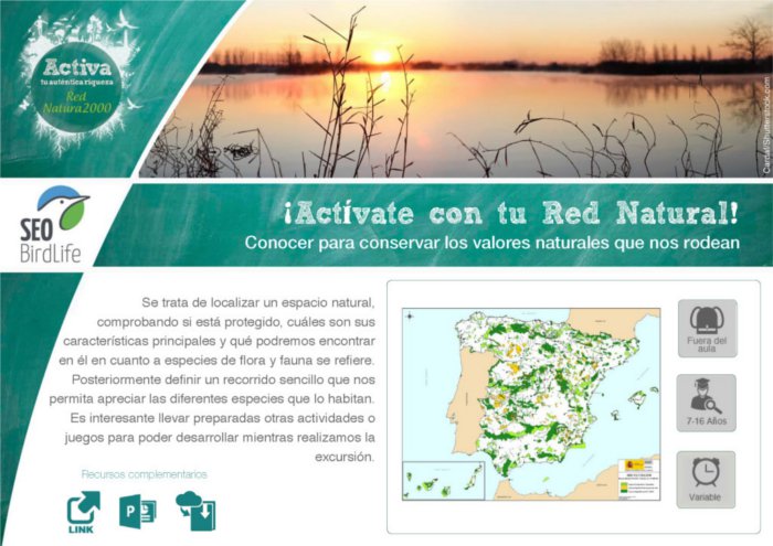 La red Natura 2000 abre un nuevo portal educativo