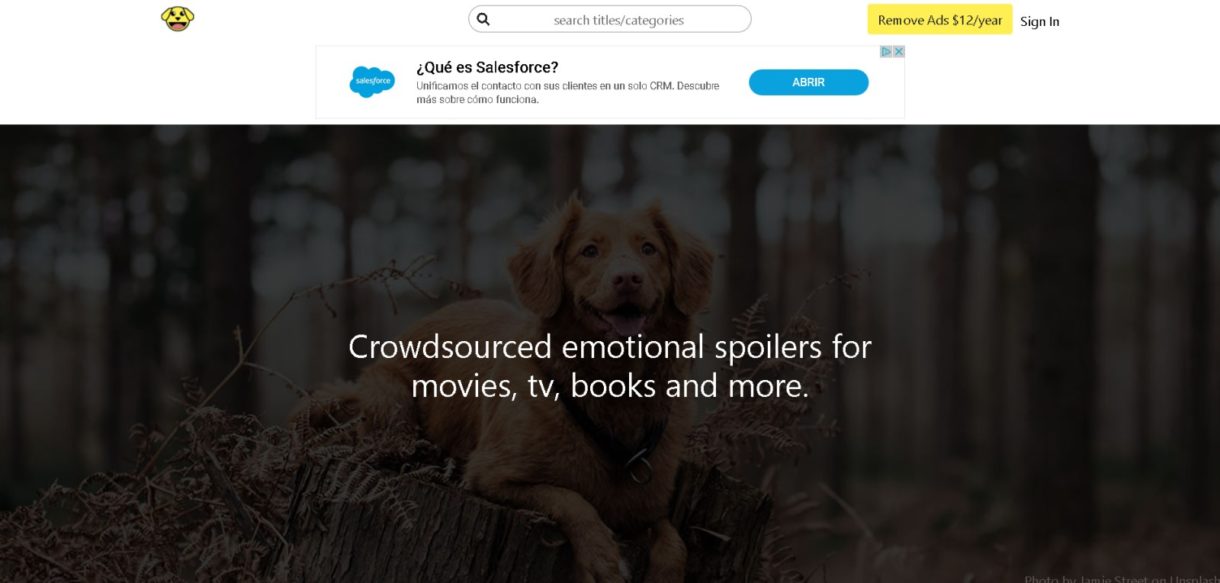 Does the Dog Die, una web que avisa de películas en las que los perros son dañados