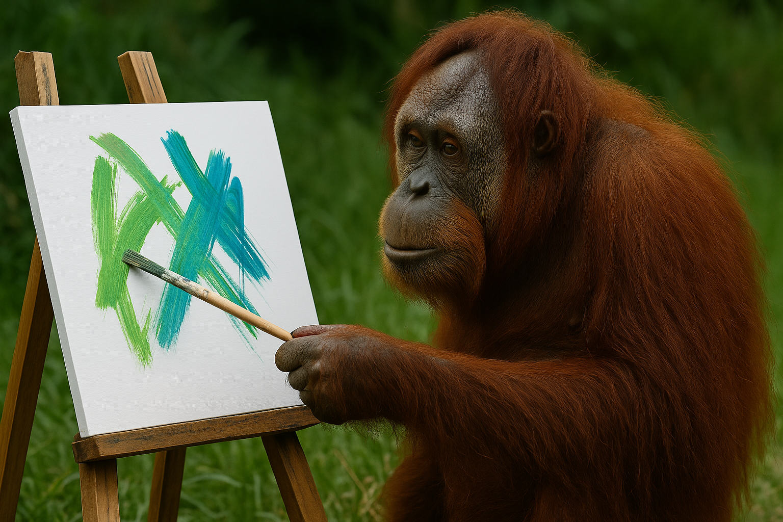 Orangutan Pintando