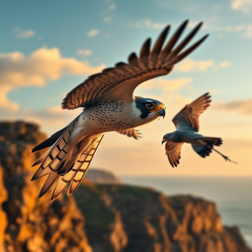 Ficha del Halcón Peregrino: El Volador Más Rápido