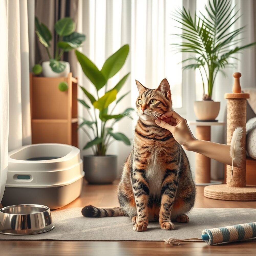 Guía para el cuidado de gatos domésticos