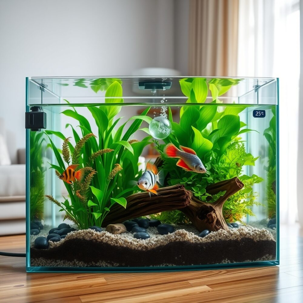Consejos para mantener peces en acuarios saludables