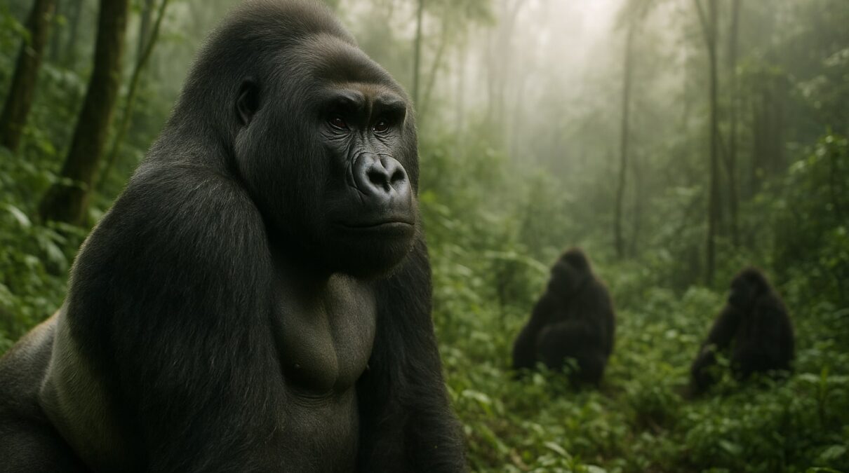 Gorila de montaña: comportamiento social y conservación en África