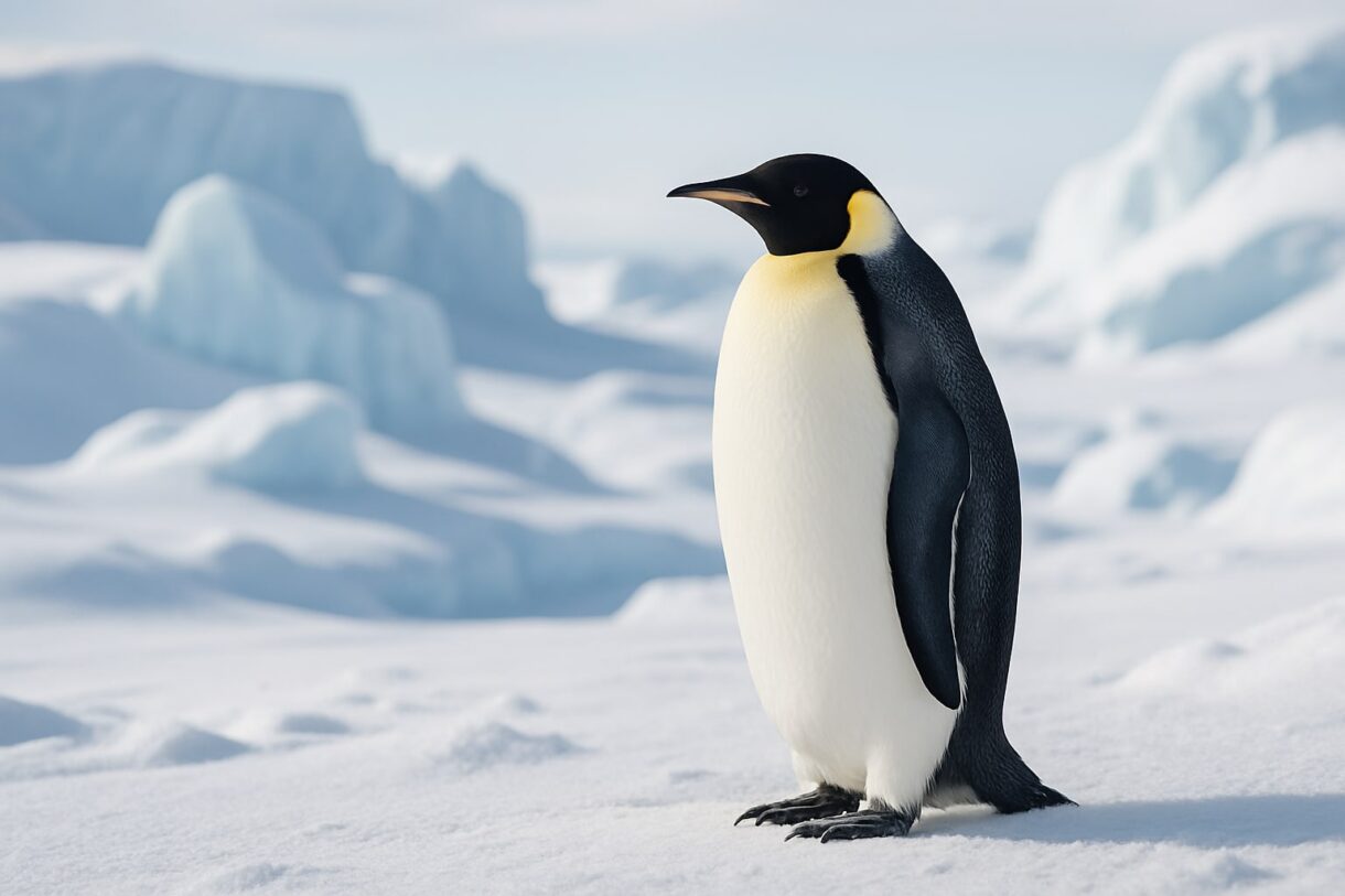 Pingüino emperador: vida y supervivencia en la Antártida