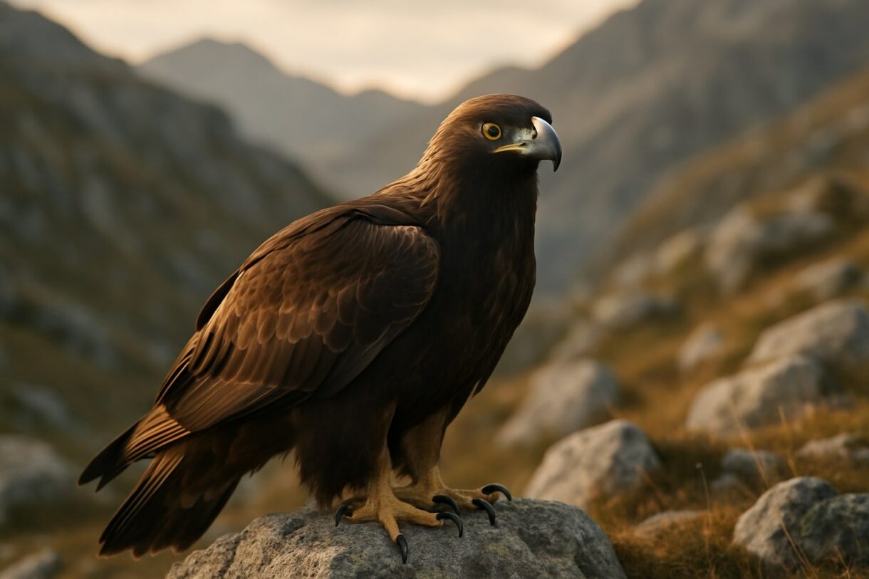 Águila real: ficha del ave rapaz más imponente del hemisferio norte