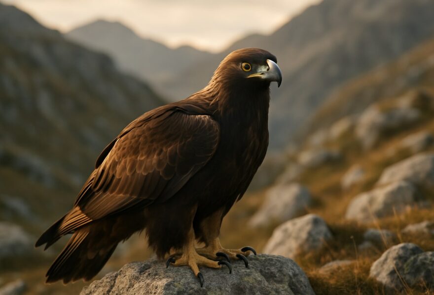 Águila real: ficha del ave rapaz más imponente del hemisferio norte