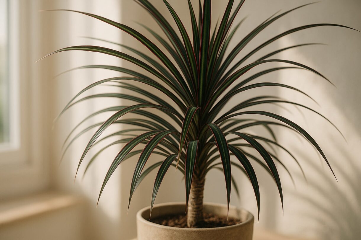 Dracaena marginata: la drácena, una palmera falsa fácil de mantener
