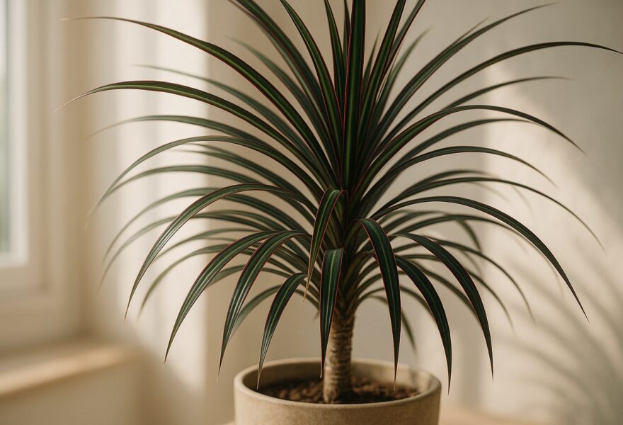 Dracaena marginata: la drácena, una palmera falsa fácil de mantener
