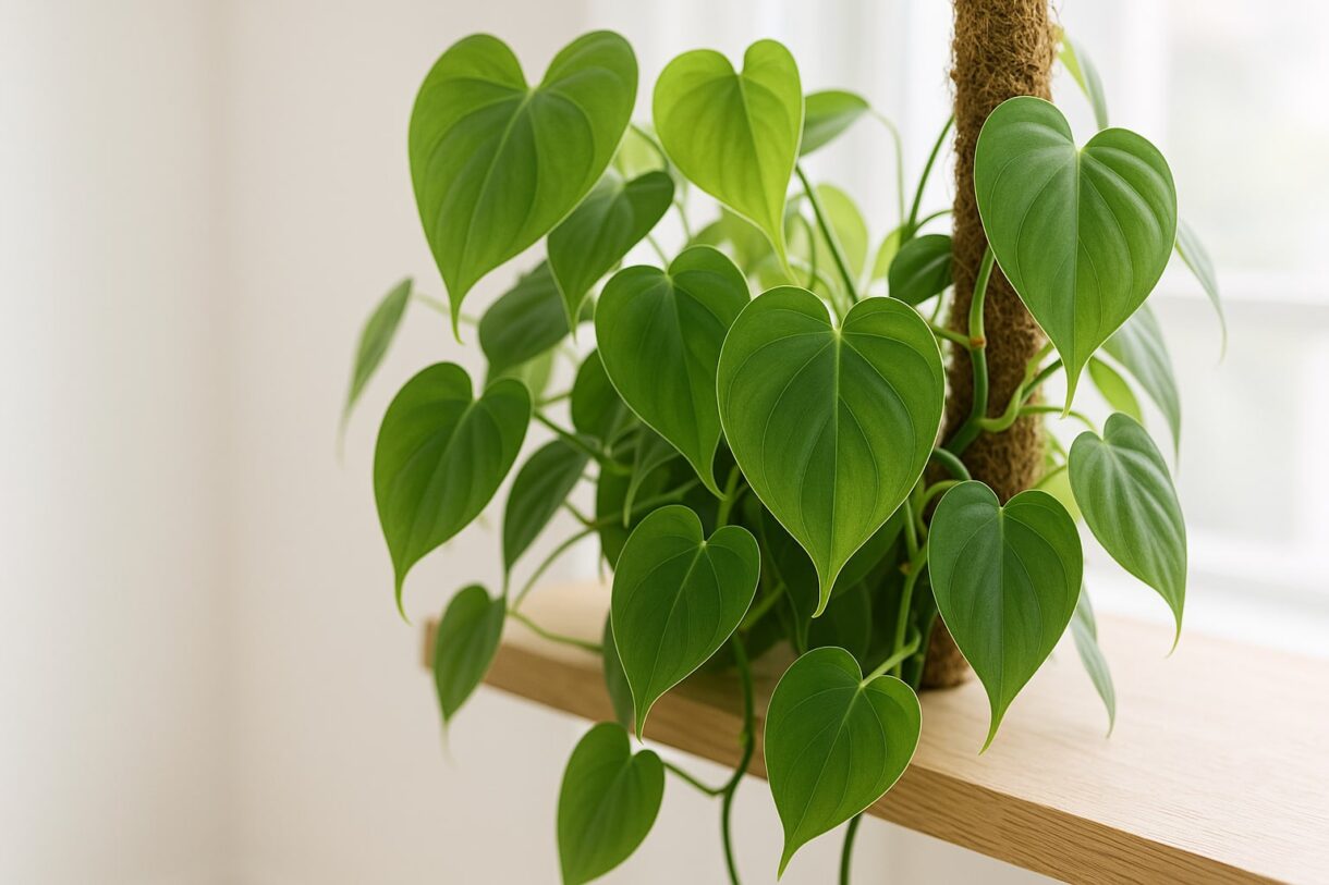Philodendron hederaceum: el filodendro corazón, ideal para principiantes