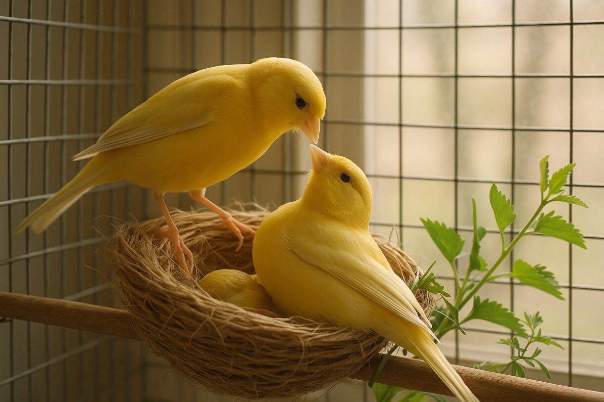 Reproducción del canario: guía para criar con éxito en casa