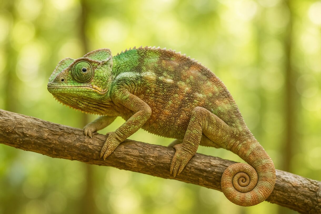 Camaleón: cómo cambia de color realmente este reptil sorprendente
