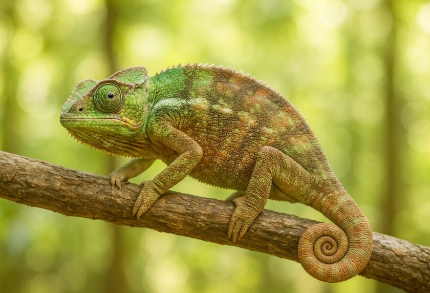Camaleón: cómo cambia de color realmente este reptil sorprendente