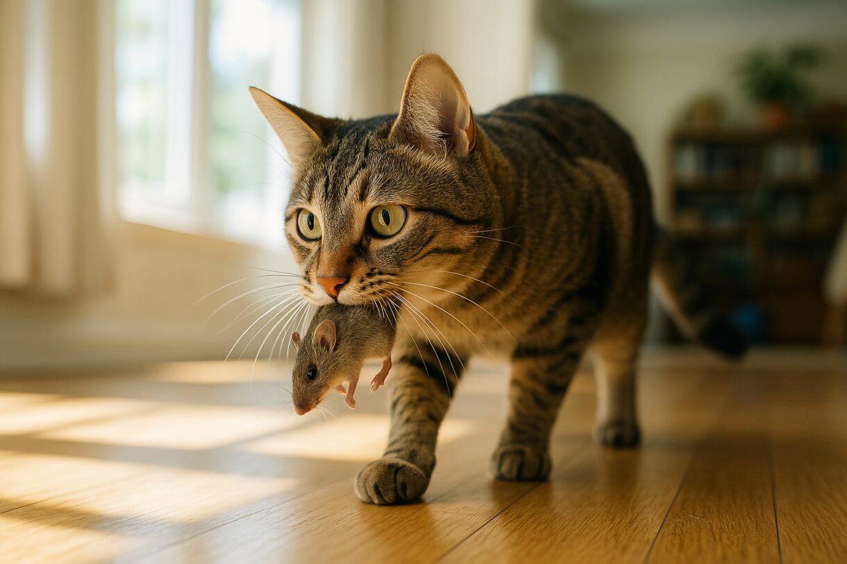 Por qué tu gato te trae ‘regalos’ poco apetecibles